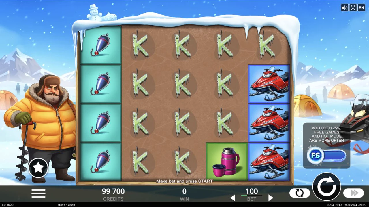 Official Ice Bass demo gameplay frame 3
